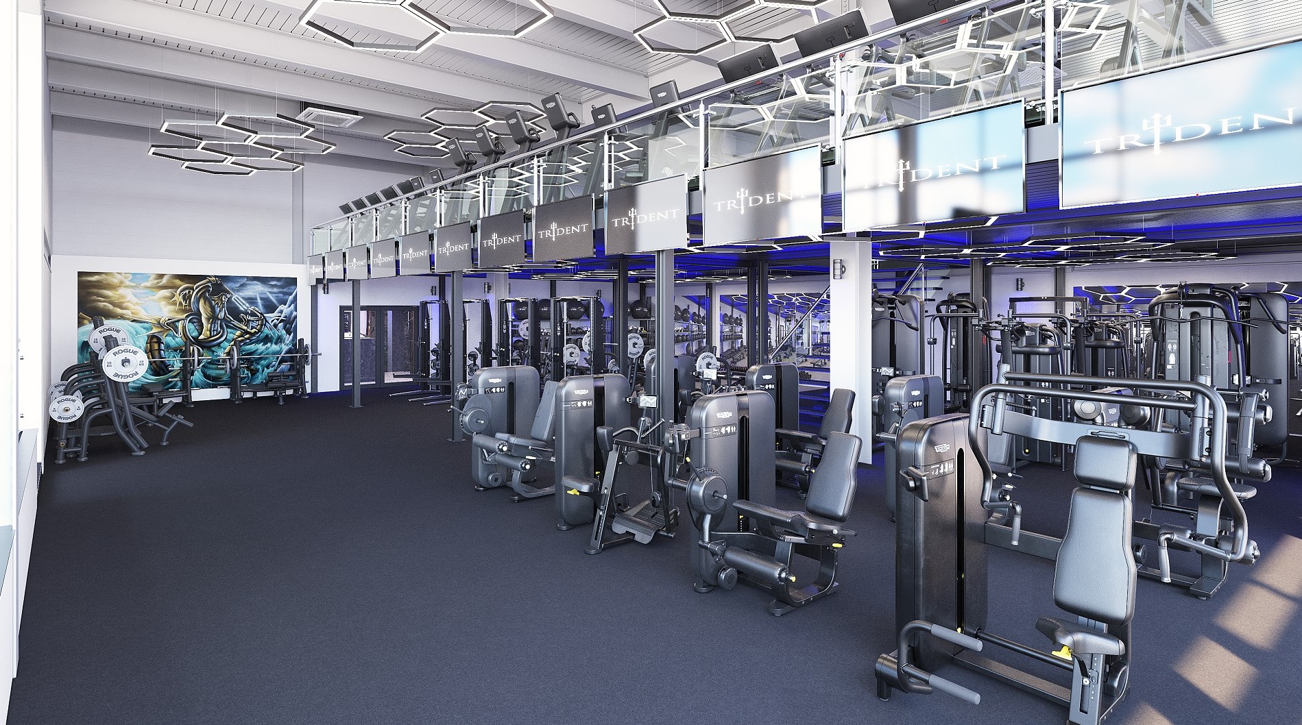 Trident Gym in the Barcode