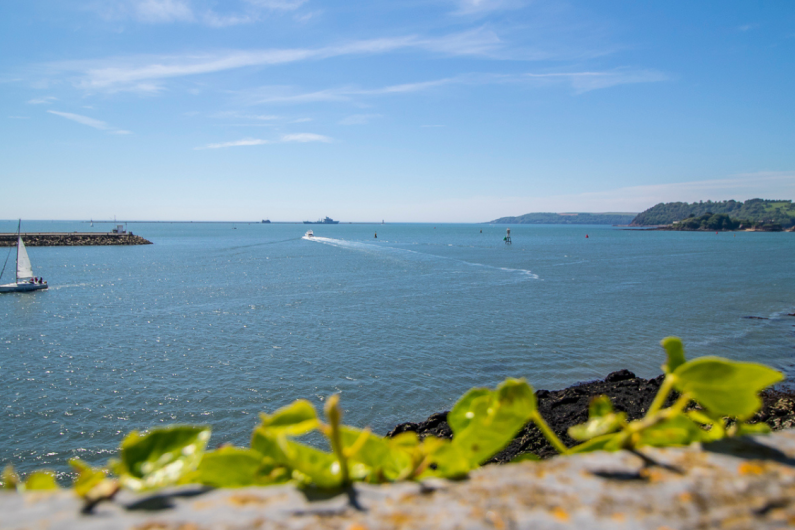 Boats in Plymouth Sound